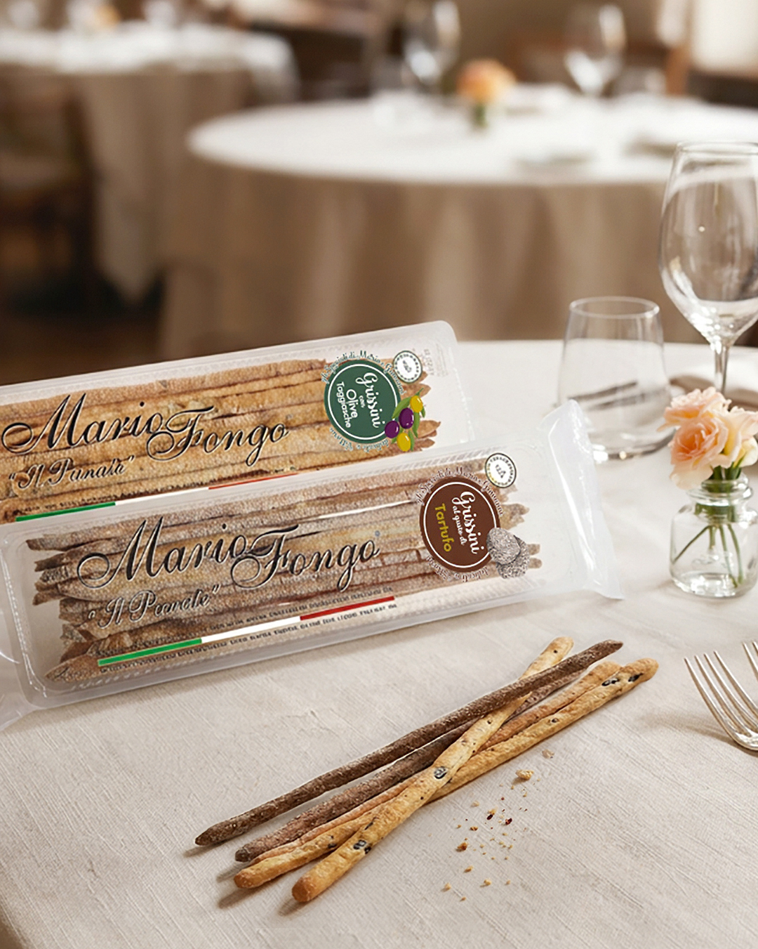 Grissini truffle du Mario Forgo
